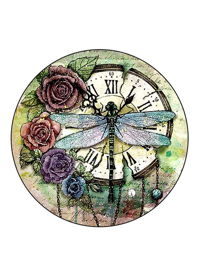 RKN Vintage Art Printed Large Pin Multicolour - Image 1