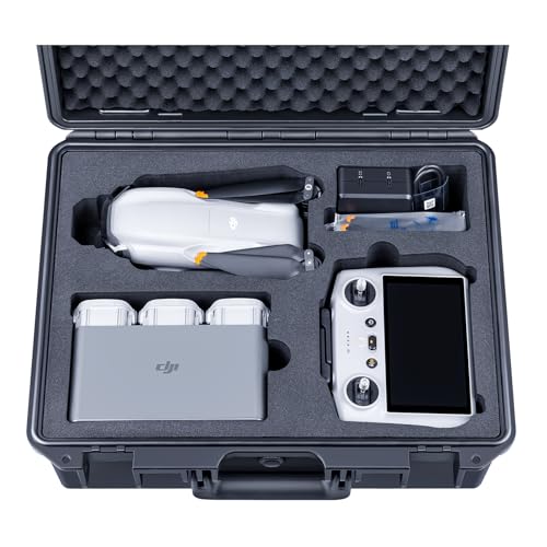 Lykus Titan MA310 Waterproof Hard Case for DJI Air 3SAir 3 and DJI RC 2RCN2 Support Lanyard CASE ONLY - Image 1