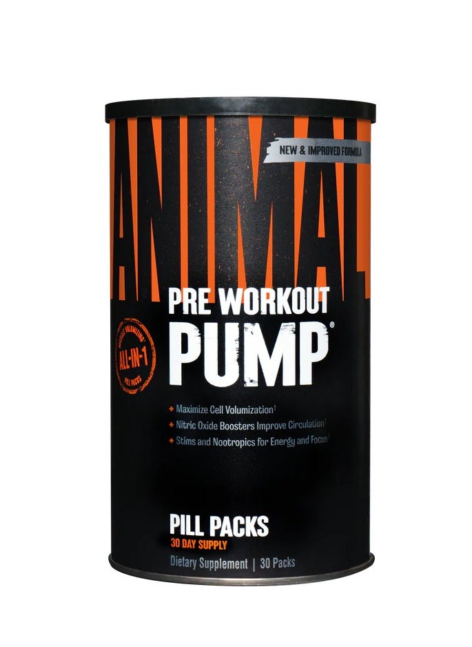 UNIVERSAL NUTRITION - Pre Workout Pump- 30 Pack - Image 1