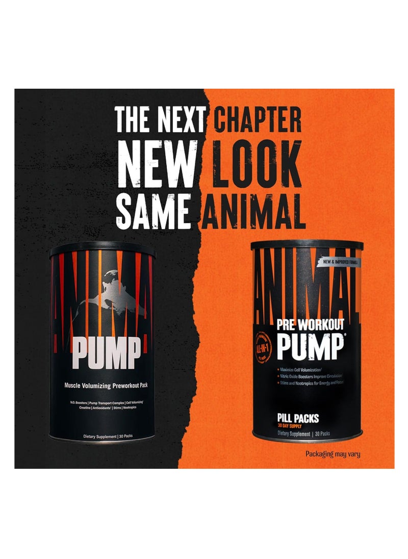 UNIVERSAL NUTRITION - Pre Workout Pump- 30 Pack - Image 1