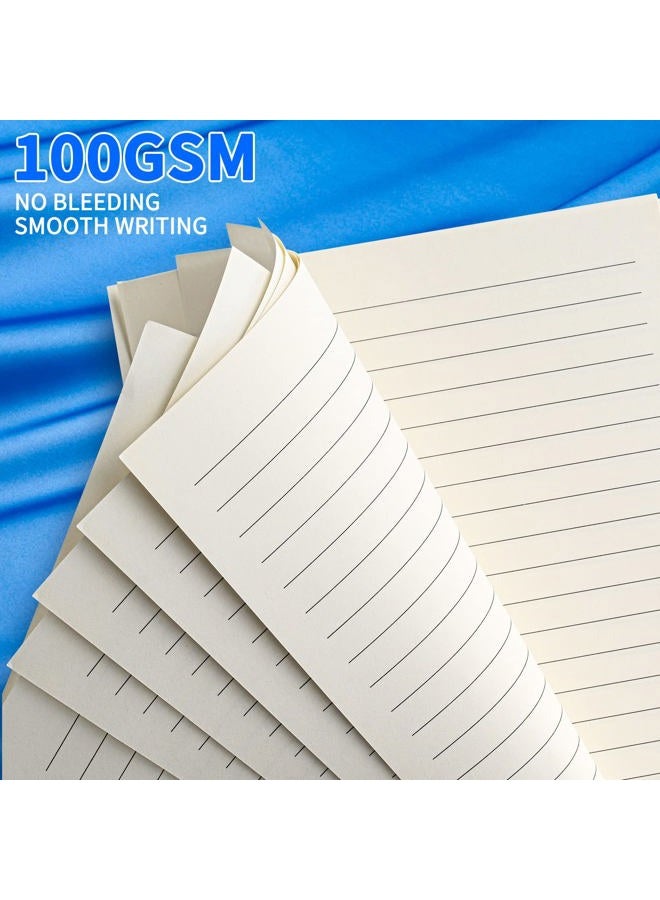 Tofun A5 Refillable Paper, A5 Lined Binder Refills for 6-Ring Binders, 80 Sheets 160 Pages, Cream Color - Image 4
