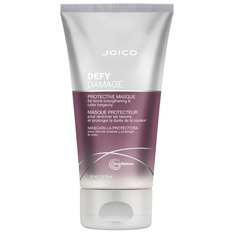 Joico Defy Damage Protective Masque  For ColorTreated Hair  Strengthen Bonds  Preserve Hair Color  With Moringa Seed Oil  Arginine  17 Fl Oz