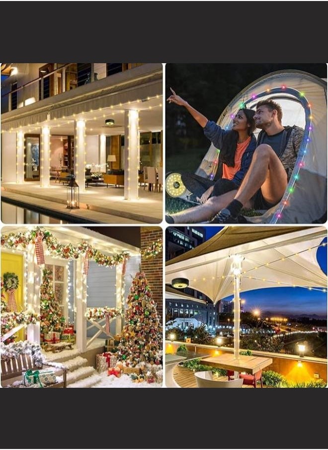 Executive LLC - Camping String Lights,Outdoor Rechargeable String with 6 Lighting Modes,Waterproof Stowable String,USB Charging, Quick Recovery,Portable Camping Lights for Tent, Party Christmas Decoration - Image 1