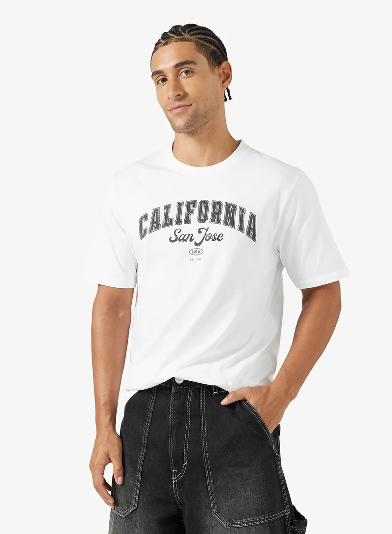 Graphic Print Regular Fit T-Shirt