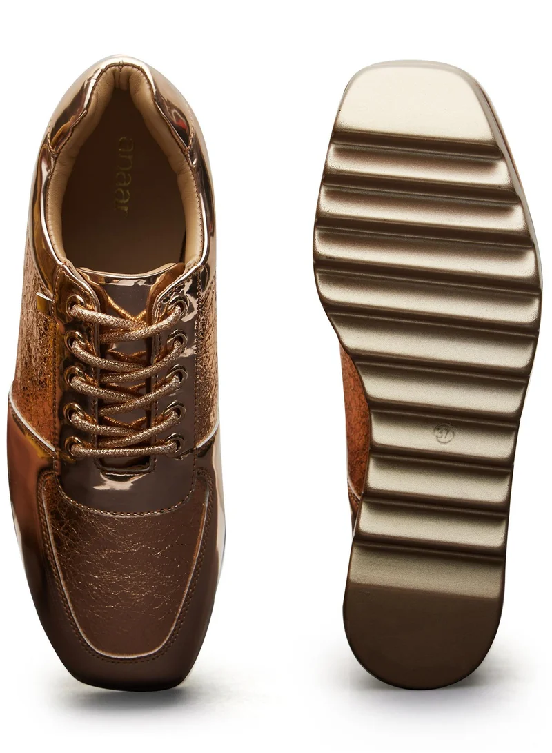 Anaar Anaar The OG RD’s Wedge Sneakers, Womens Festive, Special Occasion and Partywear Premium Shoes