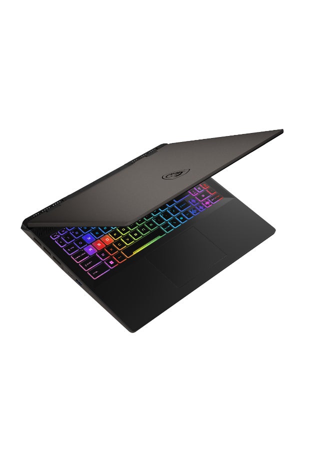 Sword 16 HX B14VFKG Laptop With 16-Inch Full HD(1920x1080) Display, Core i7-14650HX Processor/16GB RAM DDR5/1TB SSD/8GB Nvidia GeForce  RTX 4060 Graphics Card/Windows 11 Home/ English/Arabic Cosmos Gray