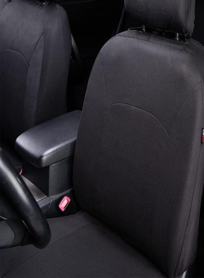 Flying Banner Polyester Car Seat Covers for Front and Back Seats Easy Installation Classic Split Rear Seat Covers for Men Women Full Set - - Image 4