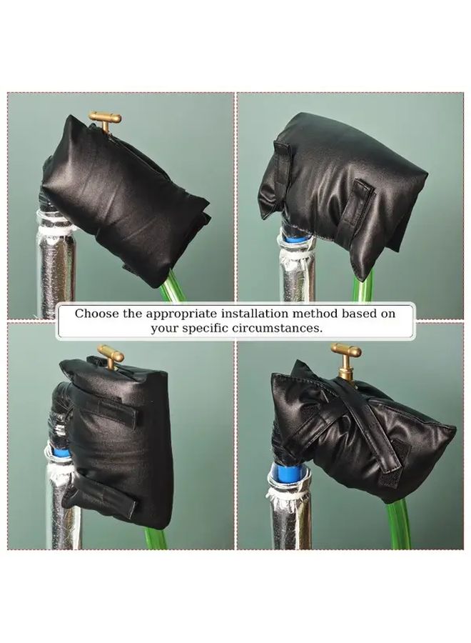 Heavy Duty Antifreeze Outdoor Faucet Cover Winter Protection Easy Installation - Image 5