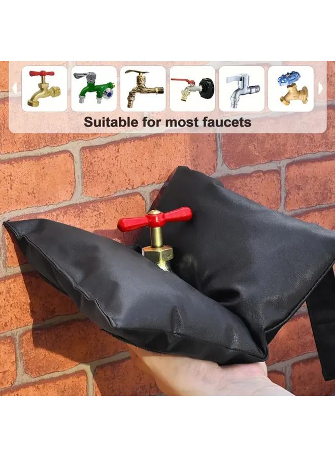 Heavy Duty Antifreeze Outdoor Faucet Cover Winter Protection Easy Installation - Image 3