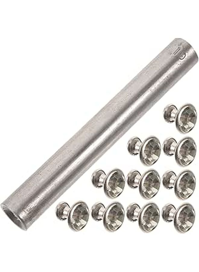 Professional Rhinestone Rivet Spike Setting Tool Kit for Crafts and DIY Enthusiasts - Image 1
