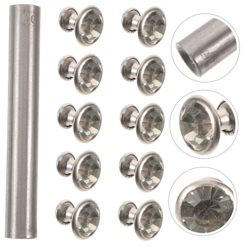 Professional Rhinestone Rivet Spike Setting Tool Kit for Crafts and DIY Enthusiasts - Image 4