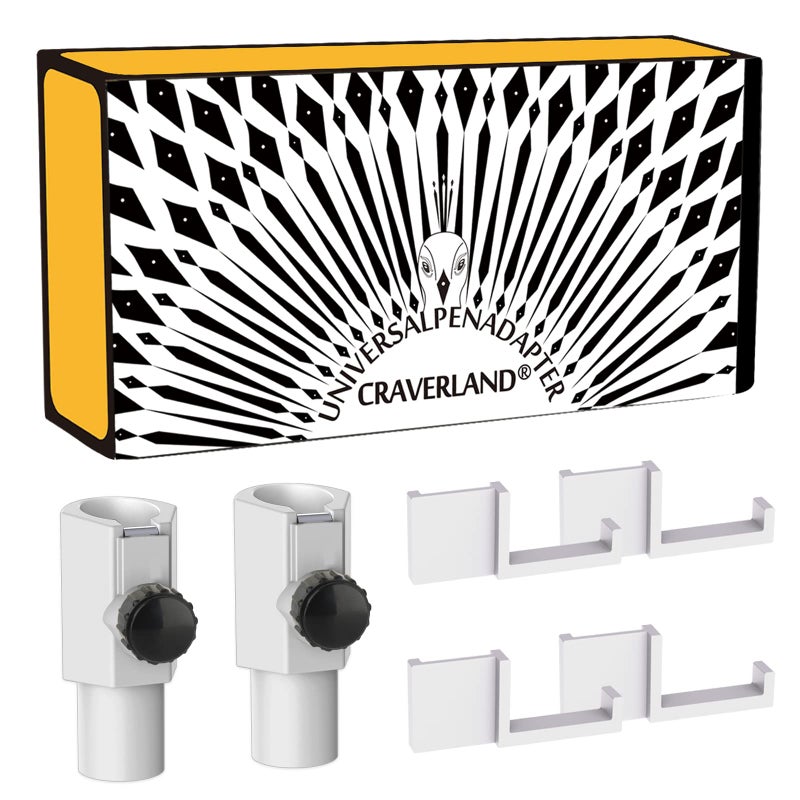 CRAVERLAND محول قلم عالمي من CRAVERLAND لجهاز Cricut Maker 3/Explore 3/Air 2/Air/Maker/Explore، محول واحد يناسب جميع الأقلام وأقلام التحديد وحوامل قلم التقييم لمجموعة Cricut - Image 1