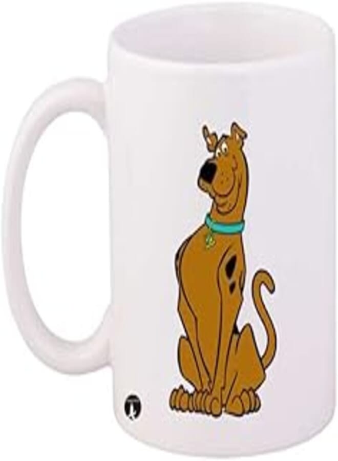 RYN Scoby Do Printed Mug White/Brown/Black Standard Size