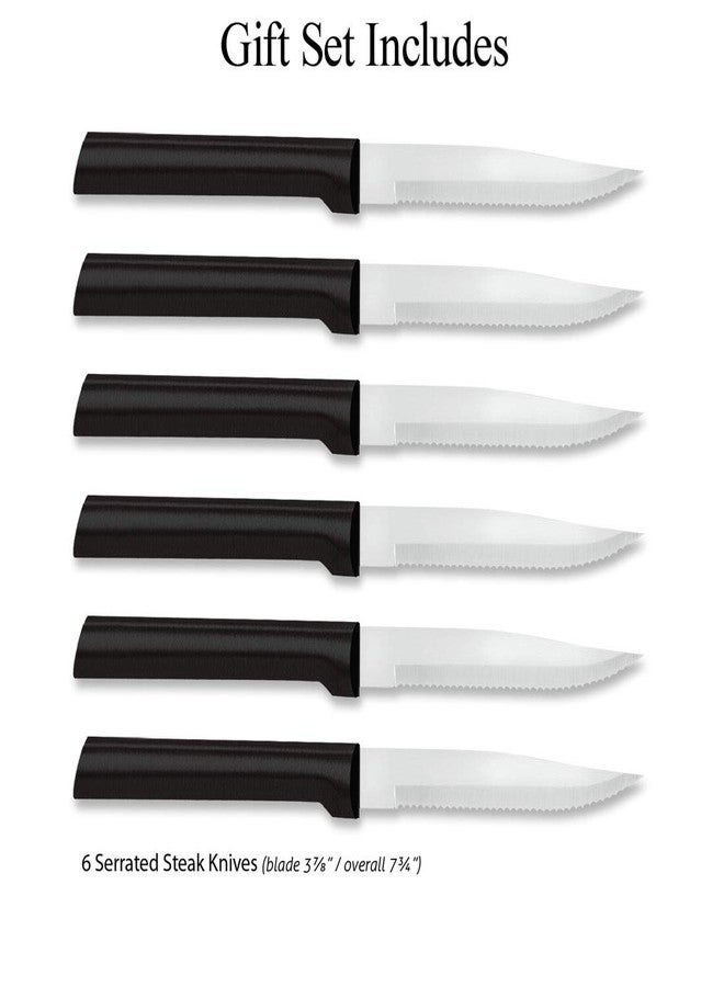 Rada Cutlery G26S 6-Serrated Steak Knives Gift Set - Image 2