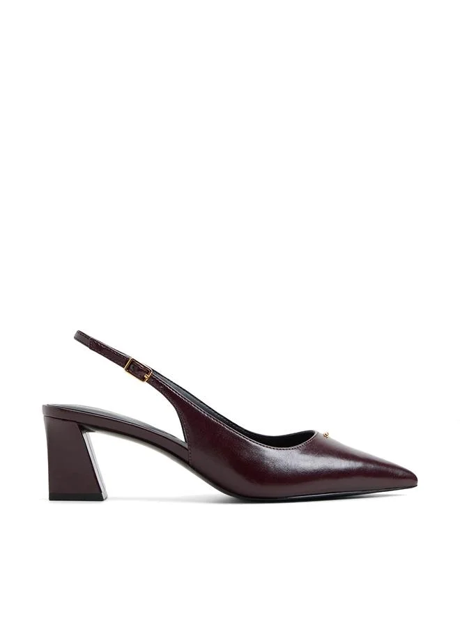 Alicieaa Ladies Red Heeled Shoes