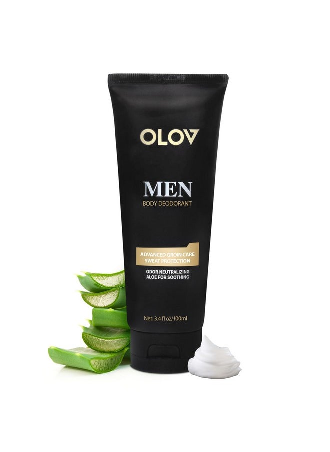 OLOV Deodorant For Men Ultrapremium Aluminum-Free Antiperspirant, Clear Formula, Sweat & Odor Protection, Soft & Comfortable Fragrance 3.4Fl Oz  - Image 1