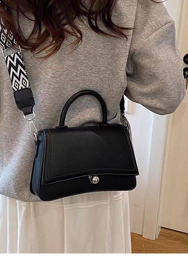 JCB CHIC حقيبة كتف بحمالة أزياء جديدة على شكل حقيبة كتف من جلد البولي يوريثان من جلد البولي يوريثان الأنيق الأنيق الأنيق ، حقيبة ركاب جديدة رائعة عالية الجودة رائجة البيع ذات تصميم جديد لحقائب الركاب (553 أسود)