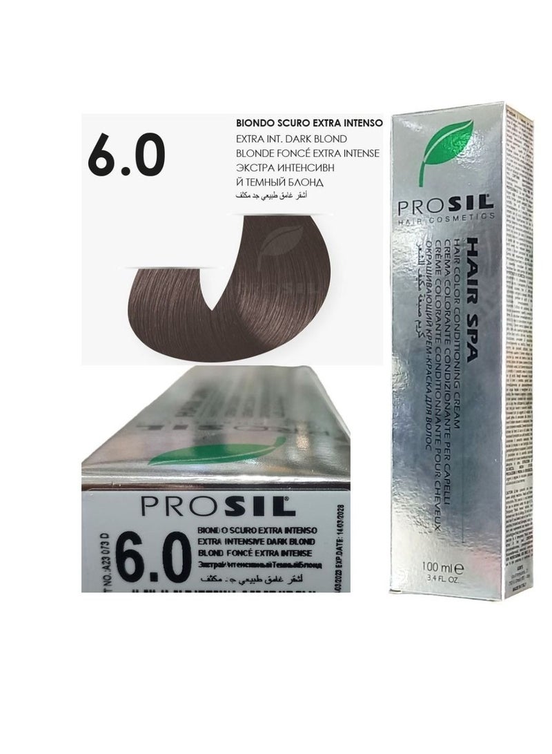 بروسيل صبغه شعر كريمي اشقر غامق طبيعي جدا مكثف رقم 6.0 - Image 1