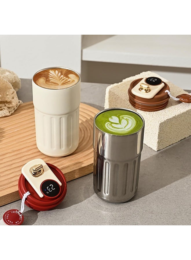 TYCOM Travel Coffee Mug 450 ML Stainless Steel Vacuum Ice and Hot Drinks Insulated Tumbler for Home Office Outdoor Works - Image 3