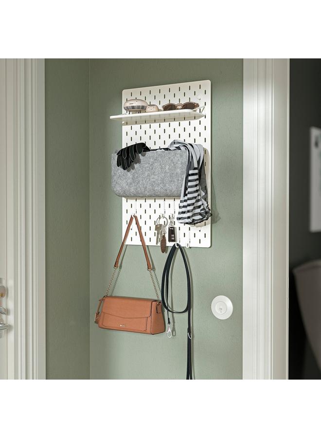 erorex Pegboard Combination, White, 36X56 Cm - Image 2