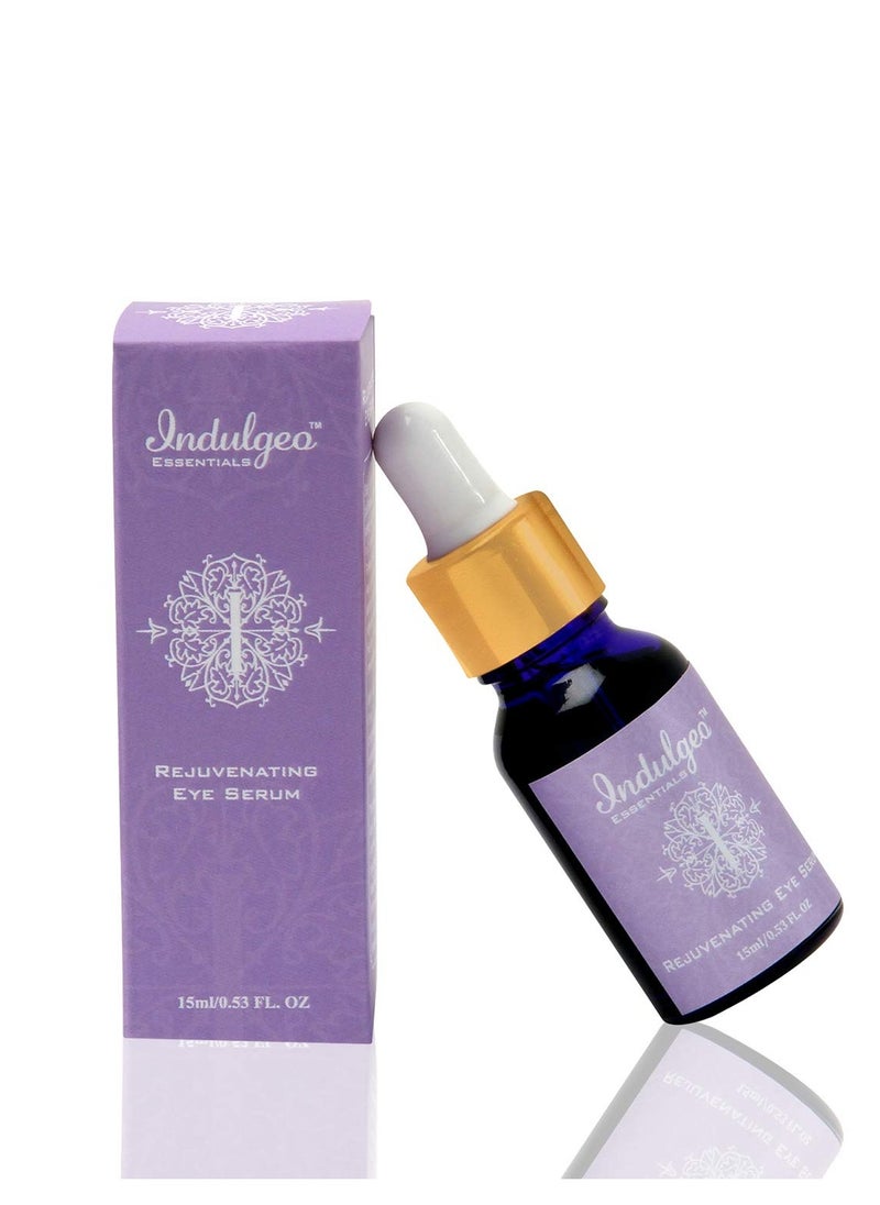 Indulgeo ESSENTIALS Indulgeo Essentials Rejuvenating Under Eye Serum Ideal for Dark Circles 15ml  - Image 1