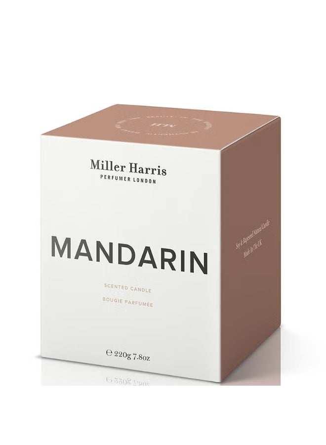 Miller Harris Mandarin Scented Candle 220g - Image 3