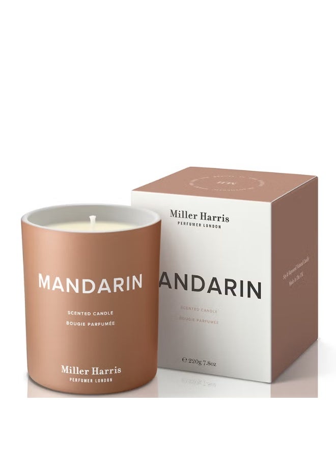 Miller Harris Mandarin Scented Candle 220g - Image 2