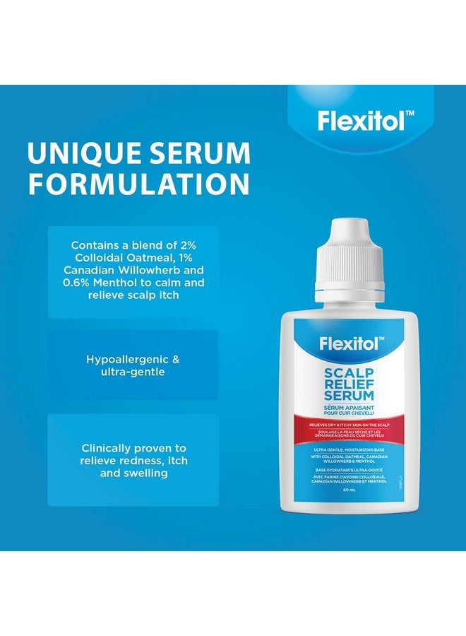 Flexitol Scalp Relief Serum for Itchy Scalp with 2% Colloidal Oatmeal, 2 Ounce - Image 3