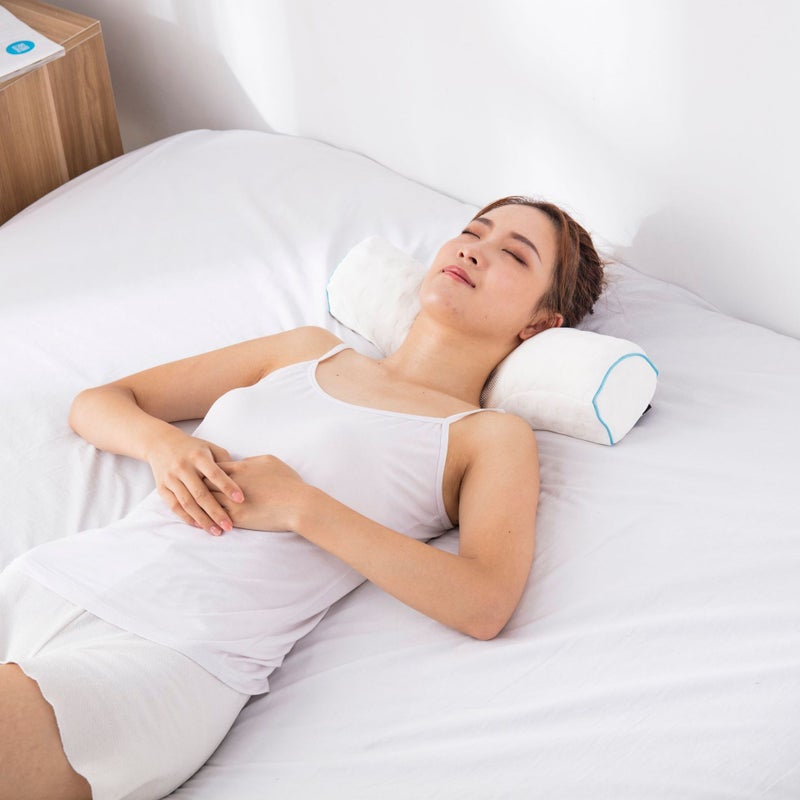 Memory Cotton Cervical Pillow – 5cm to 10cm Height, Simple Design for Adults - Image 3