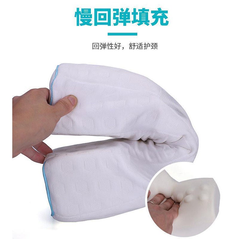 Memory Cotton Cervical Pillow – 5cm to 10cm Height, Simple Design for Adults - Image 4