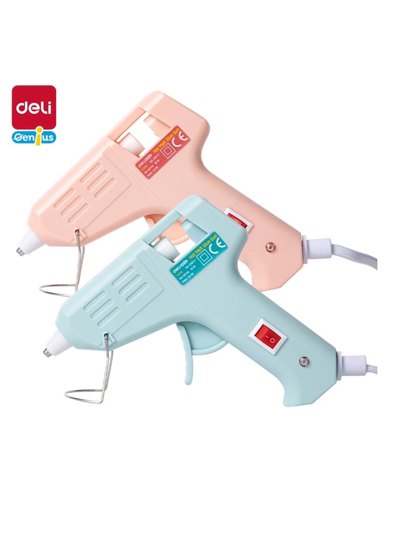 Deli 1-Piece Hot Melt Glue Gun 20W Power Assorted Colours - Image 2