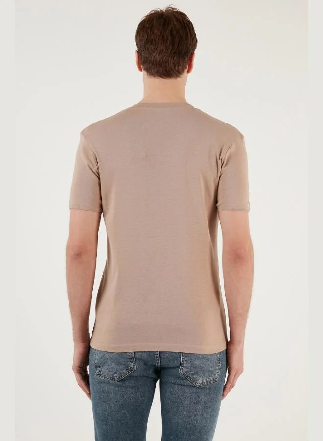 Buratti  Buratti Cotton Button Detailed Slim Fit V-Neck 3-Pack T-Shirt Men's T-SHIRT 5902122S3 for Men | Best Price UAE