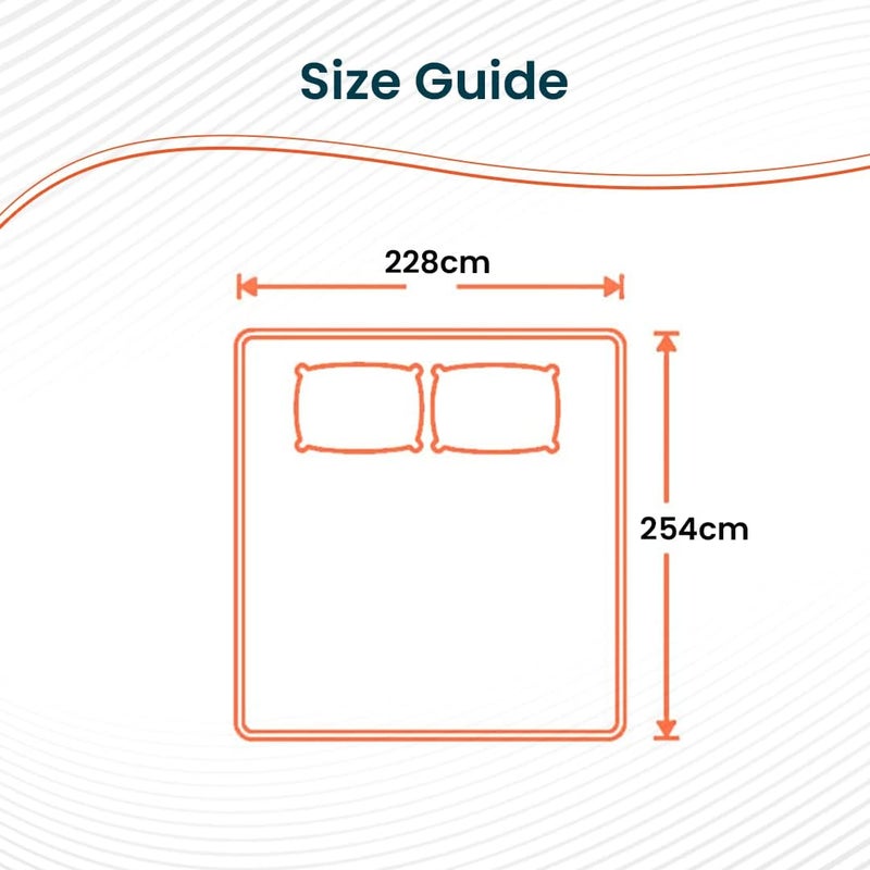 Kuber Industries Double Bedsheet(228 * 254 cm)|Cotton 120 TC Luxury Printed Soft & Lightweight Bedsheet for Double Bed with 2 Pillow Covers (Red) - Image 3