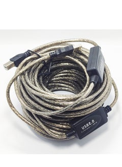 Generic Hight Speed Active USB 2.0 Printer Cable 20M Type A Male To Type B Male Repeater Booster Amplifier Extension Cable  - Image 1