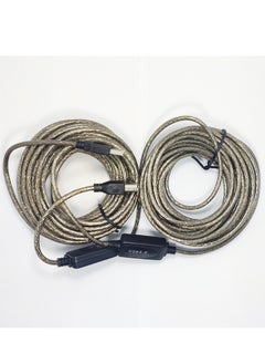 Generic Hight Speed Active USB 2.0 Printer Cable 20M Type A Male To Type B Male Repeater Booster Amplifier Extension Cable  - Image 3