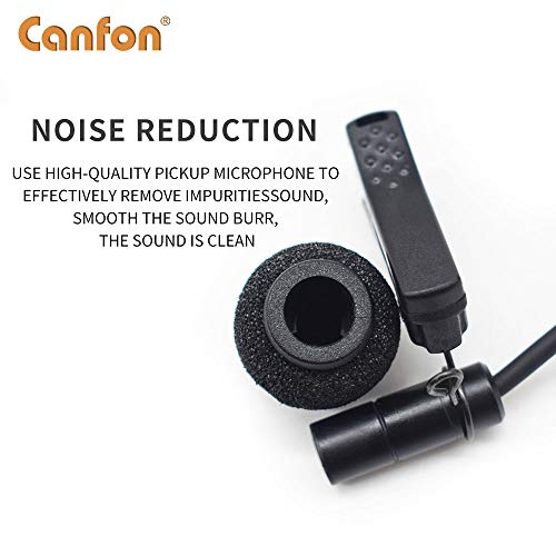 Canfon Omnidirectional Lavalier Microphone for Sony UWP V1/D11/D21 Wireless Microphone System - Image 3