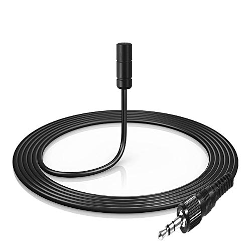Canfon Omnidirectional Lavalier Microphone for Sony UWP V1/D11/D21 Wireless Microphone System - Image 1