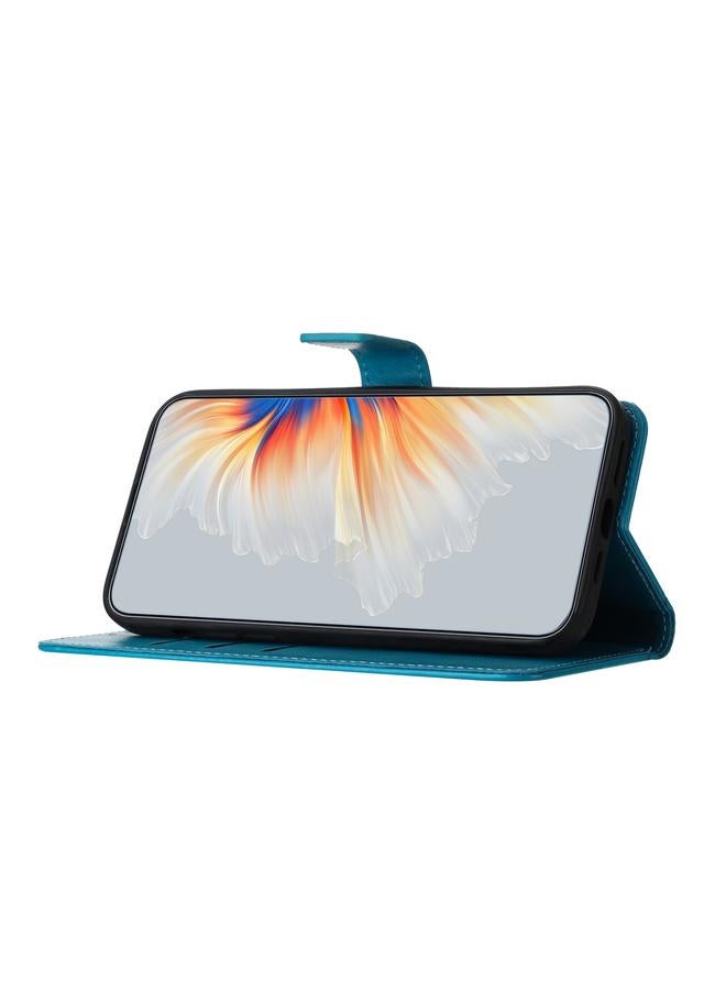 اس-توب جراب هاتف Honor 200 Pro من الجلد المنقوش بالزهور - Image 5