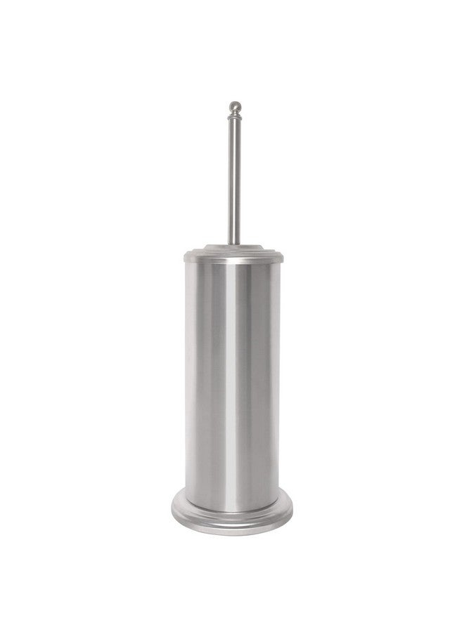 DOWRY Anti-Hand Off Toilet Plunger with Holder for Bathroom,Powerful Efficient Force Suction Cup,Heavy Duty, Deep Cleaning, Nickel Brushed - Image 1