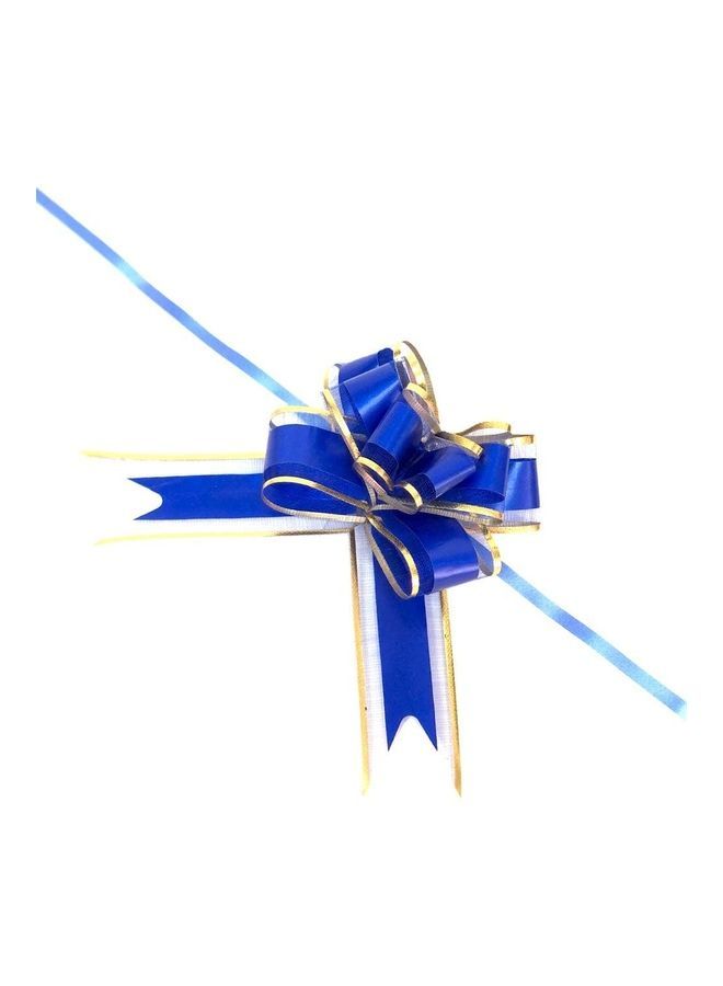 NIBEMINENT 100-Piece Pull Bow Gold/Blue - Image 1