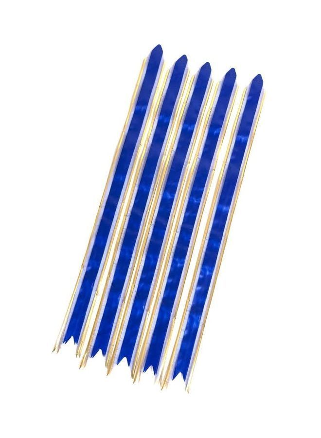 NIBEMINENT 100-Piece Pull Bow Gold/Blue - Image 3