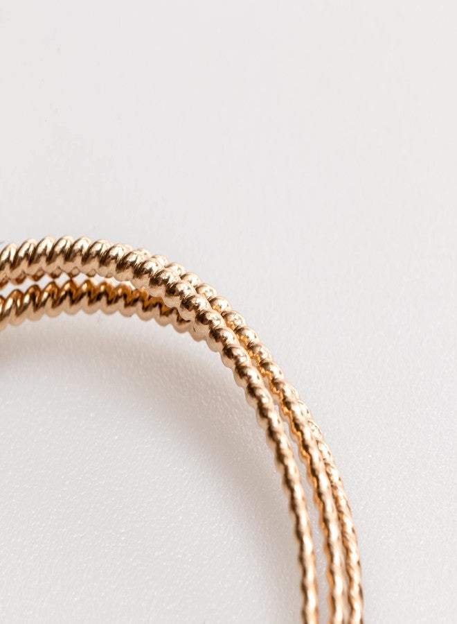 Craft Wire 16 Gauge, 14/20 Yellow Gold Filled Round Twist-Pattern Wire Dead Soft 1 Foot by CRAFT WIRE - Image 4