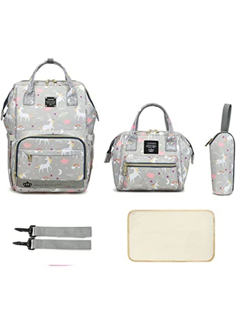 LIMOS Diaper Mummy Bag Backpack Large Unisex Baby Bags with Changing Pad - Image 1