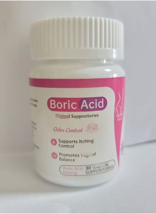 Boric Acid Suppositories 30 Count 600mg Health Support - pzsku/ZF8269DCC81687F728487Z/45/1747706466/ce5fdc7f-74a2-4a88-95bf-b09a44d60b95