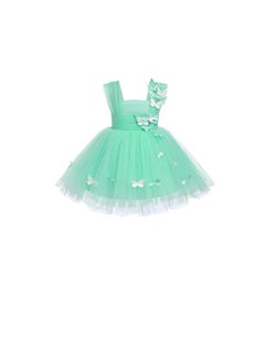Daddy's Angel Baby Toddler Kids Butterfly Dress Sleeveless  - Image 1