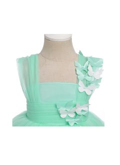 Daddy's Angel Baby Toddler Kids Butterfly Dress Sleeveless  - Image 4