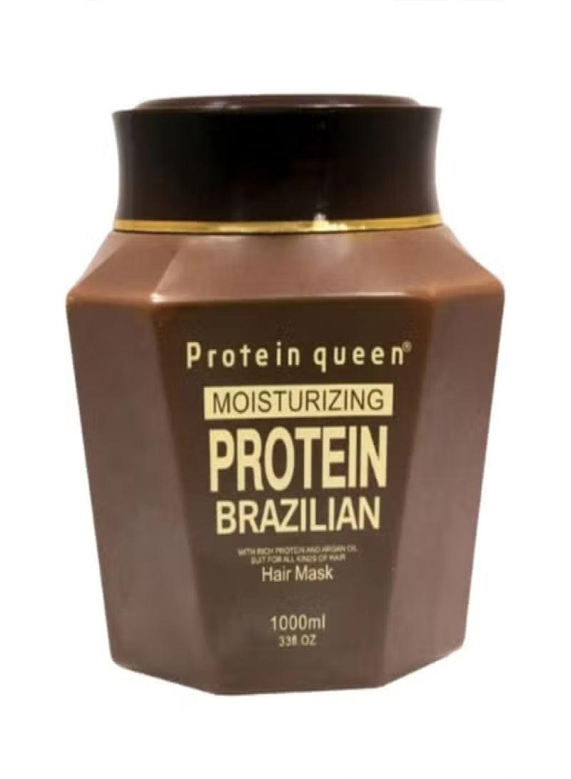 Protein queen Moisturizing Protein Brazilian Hair Mask 1000 ml