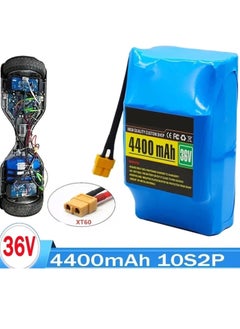 10S2P 36V Electric Scooter Lithium Battery Pack – 36V 4.4Ah Hoverboard & Balanced Scooter Battery with XT60 Plug, Ideal for Scooters, Electric Twist Cars & 18650 Battery Applications, High-Efficiency Power Solution - pzsku/ZF826E407244F5DB9780BZ/45/_/1740215093/fb25ab8d-6c25-47d4-8690-3c5aa8430ace