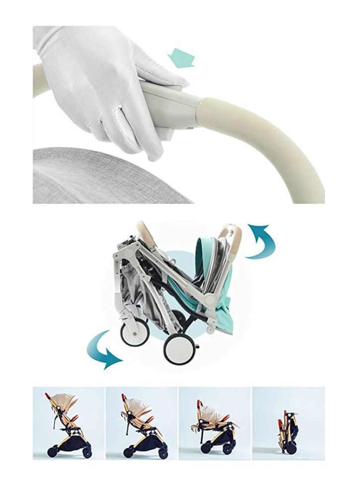 جي تي-ويل عربة أطفال محمولة للسفر، مناسبة للأطفال من عمر 6 أشهر إلى 3 سنوات - Image 5