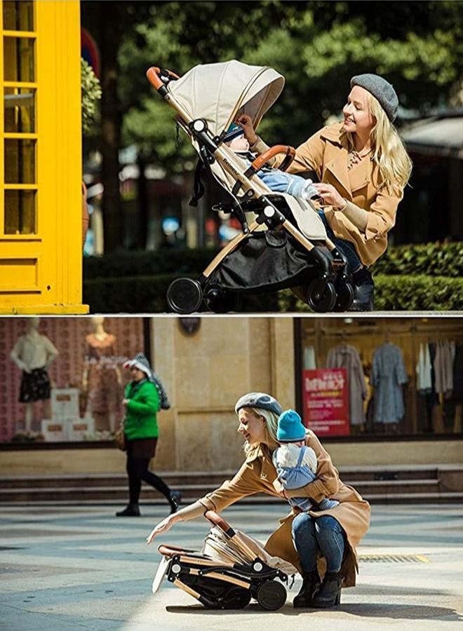 جي تي-ويل عربة أطفال محمولة للسفر، مناسبة للأطفال من عمر 6 أشهر إلى 3 سنوات - Image 2